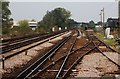 Looking down the line at Paddock Wood