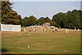 TQ5739 : Wellington Rocks beyond Linden Park Cricket Ground by N Chadwick