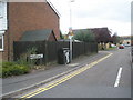 Looking along Ratcliffe Close towards Sergeant Close