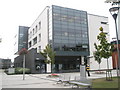 Information board at Brunel University