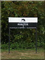 Feakes Lock River Stort (Navigation), Sign