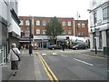 Looking up Herbert Road towards The Broadway