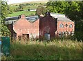 Buildings at Eastwood sewage treatment works, near Todmorden