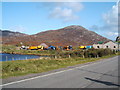 Gritting lorries at rest