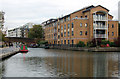 TQ3283 : Looking east along the Regents Canal near City Road Basin, Islington by Andy F
