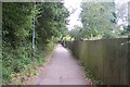 Footpath from Beaconsfield Road past St. Stephen