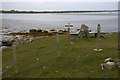 Roadend Sculpture and Baleshare Island