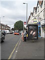 Bus shelter in Western Road