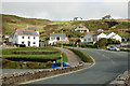 Looking north along the A487 from Newgale Bridge