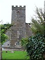 The tower of St Margaret CofI Parish Church