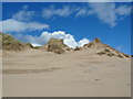 NK1057 : Dunes at Rattray Head. by sylvia duckworth