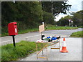 Roadside produce stall at Allet