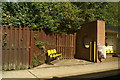 Waiting facilities on Whiston Station