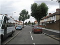 Looking northwards up Cherry Avenue