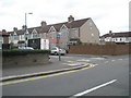 Approaching the junction of  Beaconsfield and Trinity  Roads