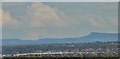 View to Bosley Cloud from Newton Road (32 miles)