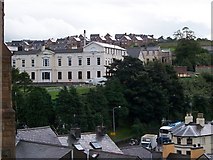 J4944 : The now disused Downpatrick Hospital from St Patrick's Church by Eric Jones