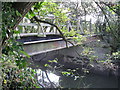 Footbridge over The River Mole near Horley