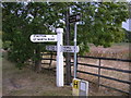 Road Direction Sign, Clipsham