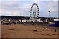 The seafront and big wheel at Weston