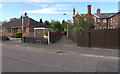 Passage between Branksome Drive and the bus stop