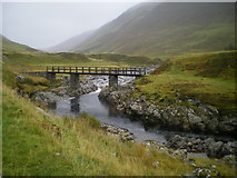 NN9576 : Bridge over the River Tilt by Richard Law