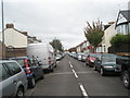 Looking westwards along Gatcombe Avenue towards the Copnor Road