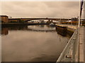 Glasgow: view downstream along the Clyde