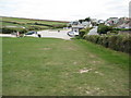 Car park at Trevone