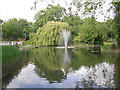 Lake in Southwark Park