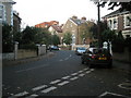 Looking from The Thicket into Albany Road