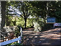 Entrance to Fairfield House, on Ashcombe Road