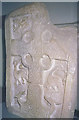 Carved stone at the Meigle Museum