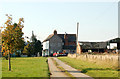 Looking west towards East Fields Farm