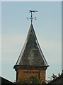 Spire and vane