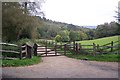 Access road to Quornden Farm