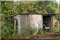 Shed behind the pond at Willoughby