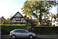 Half timbered buildings, Leigh