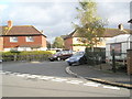 Junction of  Hilsea Crescent and the northern end of  Horsea Road