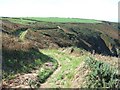 Coast path from Tiklas Point