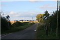 Leaving Bampton on Mount Owen Road