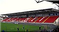 The MET Steel Stand at Shamrock Park