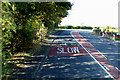 The B5240 (Lylake Lane) coming into the A577