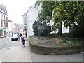 Equine presence in Winchester High Street