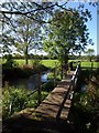 Footbridge over Bickerley Mill Stream