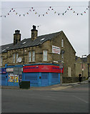 SE1732 : Bradford Properties - Leeds Road by Betty Longbottom
