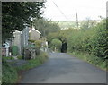 ST6353 : 2009 : North on Langley's Lane by Maurice Pullin