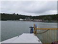 S7010 : Approaching Ballyhack on the ferry from Passage East by Eirian Evans
