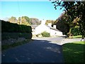 Traditional Anglesey cottages north of Pont y Rhyd, Llangoed