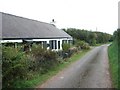 Road passing Skerry Back Cottage